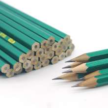 Pencil wholesale primary school stationery. Pen. Drawing brush. 2b hexagonal green rod pencil writing pen drawing pen