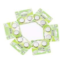 Cr2032 lithium battery.2 card button battery 6 generation silicone frog lamp toy lithium battery. electronic