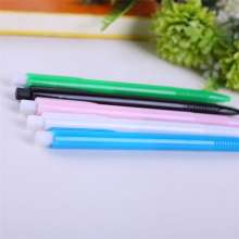 Plastic side jump simple ballpoint pen. Stationery. Pen. LOGO printing. Notebook creative matching pen