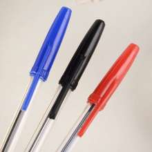 AD logo customized simple oil pen. Creative plastic sleeve straight pen. Stationery. Ballpoint pen