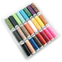 24 color 402 boxed hand sewing thread. diy color hand sewing sewing box. Thread. Embroidery tools