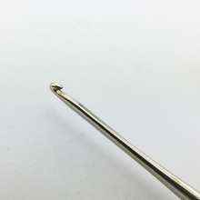 P Smooth knit single end crochet. Metal iron crochet.diy hand sweater crochet. Crochet tools