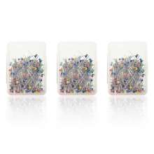 Colored glass head bead needle. Pin. Bead needle single color clothing pin positioning pin glass pin box