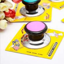Colored stainless steel pot top. Universal pot lid handle. Bead handle lid pot. Pot lid handle