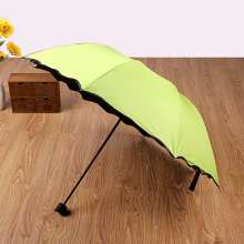 Add thick vinyl to water flowering umbrella. Sunblock sun umbrella. Triple fold sun umbrella