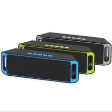 208 Outdoor portable TWS plug-in card high sound quality speaker. Double speaker bass Bluetooth speaker. subwoofer