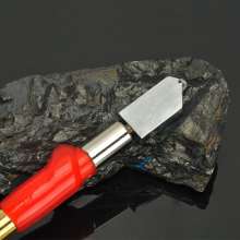 Tile knife Glass knife. Dual - purpose knives. Glass - knife cutting tools with leather - plated copper-handle