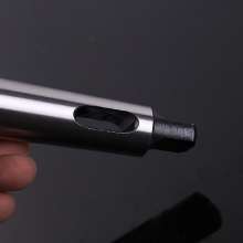 Full ground Morse flat head drill sleeve. Quenched steel full ground reducer sleeve. Flat head Kolmer bit sleeve