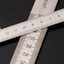 Protractor. Measuring square. Stainless steel Angle measuring instrument. Simple protractor for 180 degree steel Angle