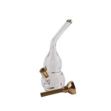New spot portable acrylic water filter pipe. Cool God mini bong sucking card pack