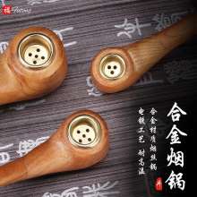Old fashioned hand sanding solid wood pipes. Pipe. Domestic retro portable multi - gauge practice bucket