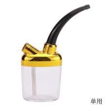 Creative water filter thick and fine smoke dual use smoker. Cigarette Holder. Mini Portable Acrylic Health Washable Filtered Water Pipe