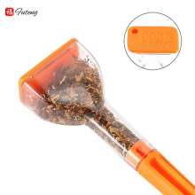 Plastic funnel type horn tube cigarette roller. Spot new creative manual cigarette. Smoke filler
