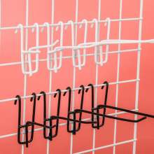 Net hook grid hook ground stall hanger metal hook mesh mesh wire rack hook ornaments
