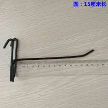 Net hook grid hook ground stall hanger metal hook mesh mesh wire rack hook ornaments