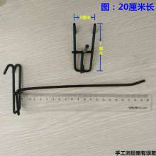 Net hook grid hook ground stall hanger metal hook mesh mesh wire rack hook ornaments
