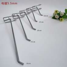 Net hook mesh hook supermarket hook stalls small goods store mobile phone store shelves plating thickened grid hook