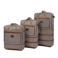 158 Aviation Standard Overseas Travel Folded checked bag. Oxford Cloth Bag. Large capacity universal wheel luggage bag