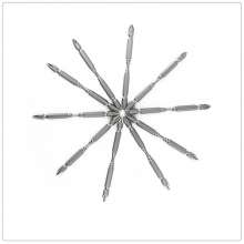 Double-headed screwdriver with magnetic 110mm extended Nunchaku ph2 double-headed cross electric batching head