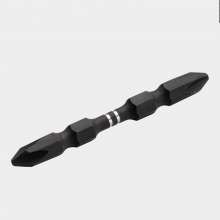 PH2 Phosphating black car two-way batch head hexagonal batch head Mirror cross electric screwdriver batch head 65mm air batch head