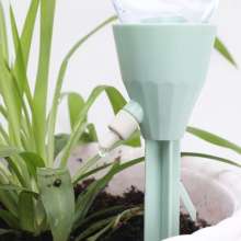 Flower watering artifact. Holiday business trip automatic watering device. Household drip irrigator. Dripper pot seep for lazy people