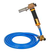 All copper liquefied gas welding gun. Electronic lighter gas burner. Household stainless steel copper aluminum tube welding burning gun