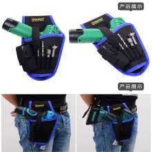 Cross-border popular canvas tool bag Fanny pack small Oxford cloth tool bag electrician belt bag electrician bag tool kit