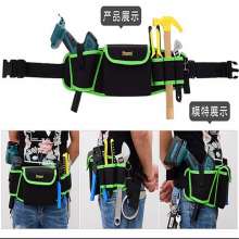 Cross-border popular canvas tool bag Fanny pack small Oxford cloth tool bag electrician belt bag electrician bag tool kit