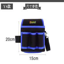 Cross-border popular canvas tool bag Fanny pack small Oxford cloth tool bag electrician belt bag electrician bag tool kit