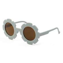 2023 New children's sunglasses. Sunglasses. Glasses. Cute flower round frame children's glasses Sun protection UV protection baby sunglasses