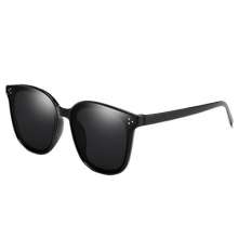 Small three-point sunglasses. Sunglasses. Female street photo fashion Douyin same model generation hair square frame black large frame sunglasses round face glasses men