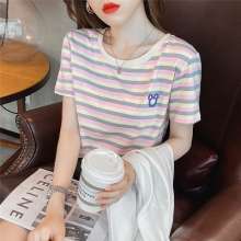Short-sleeved T-shirt. Spring/summer new half-sleeved top. Clothes Trend T-shirts