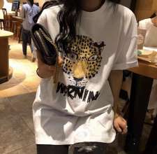 Short-sleeved T-shirt. Spring/summer new half-sleeved top. Clothes Trend T-shirts