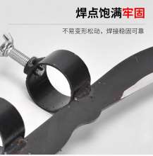 Manganese steel electrophoresis screw betel nut knife Fishing knife Pick betel nut knife Double butterfly screw Mower sickle banana lancet