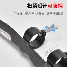Manganese steel electrophoresis screw betel nut knife Fishing knife Pick betel nut knife Double butterfly screw Mower sickle banana lancet
