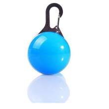 LED pet light pendant. Dog anti-stray silicone light. Dog tag Cat accessory Walking dog light tag