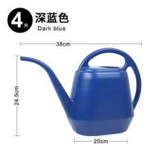 Amazon Long Mouth watering pot. Plastic watering can thickened watering can. Blow molded garden watering pot 4L