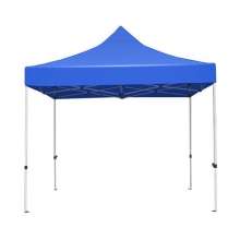 Outdoor four-legged advertising tent 3*3 parasol canopy. Folding large four-corner umbrella. Square awning for stall awning