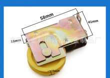 Door and window pulley, aluminum alloy door and window pulley, door and window accessories